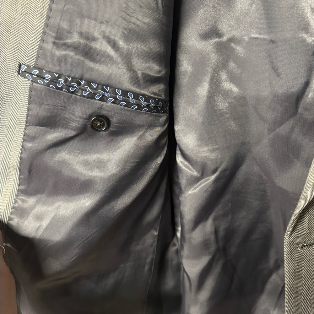 Ralph Lauren Gray Blazer 44R - Picture 4 of 8